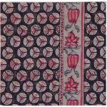 扇手更紗 着物バック 扇手更紗 | 鈴木時代裂研究所